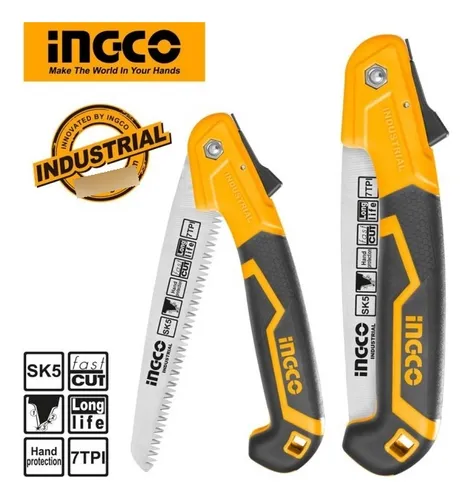 SIERRA PLEGABLE 7` /180MM-INGCO HFSW1808