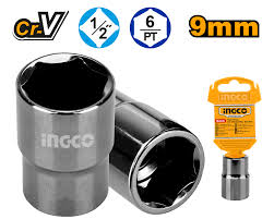 BOCALLAVES HEXAG 9MM ENCASTRE 1/2'' - INGCO HHAST12091 - Imagen 2