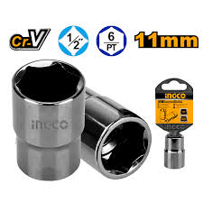 BOCALLAVES HEXAG 11MM ENCASTRE 1/2'' - INGCO HHAST12111 - Imagen 2