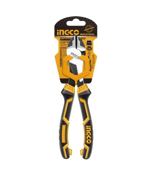ALICATE CORTE DIAGONAL GRAN PALANCA 7" (180MM) - INGCO HHHDCP28180