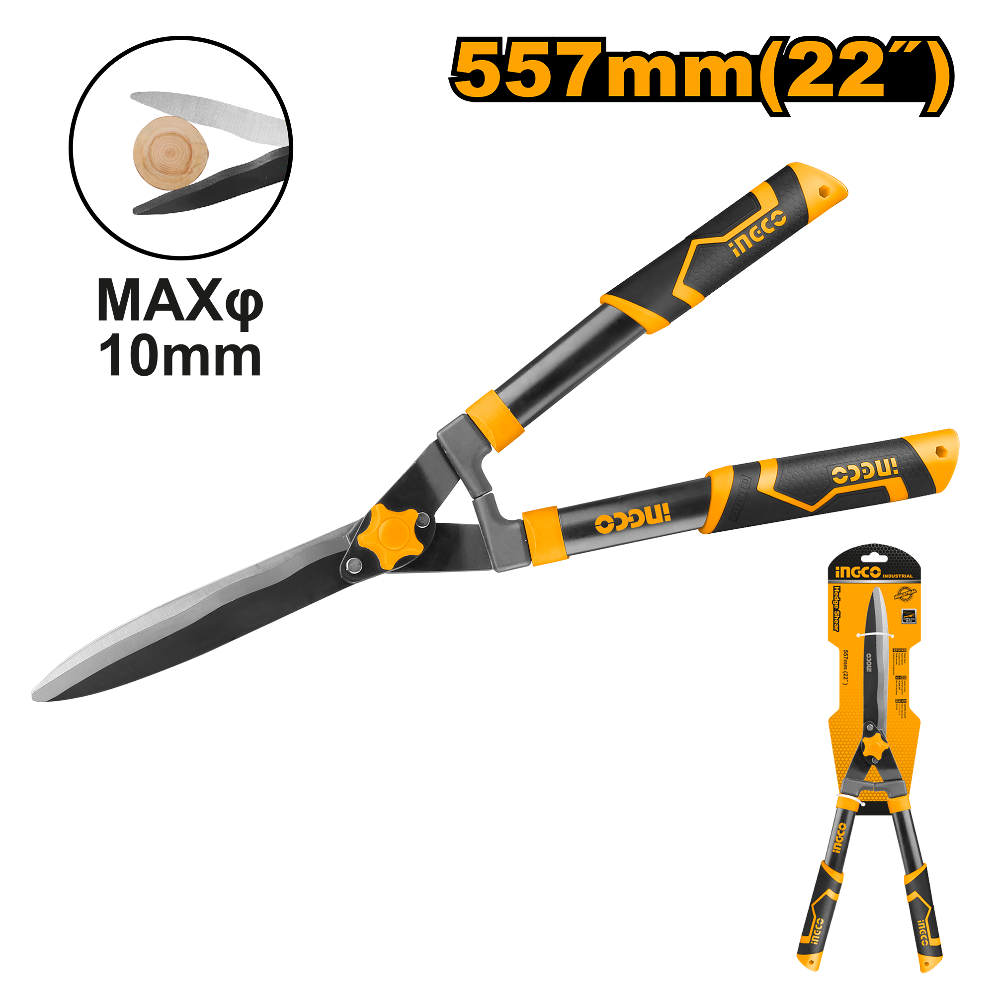 TIJERA CORTA CERCO 22` /557MM-INGCO HHS6301