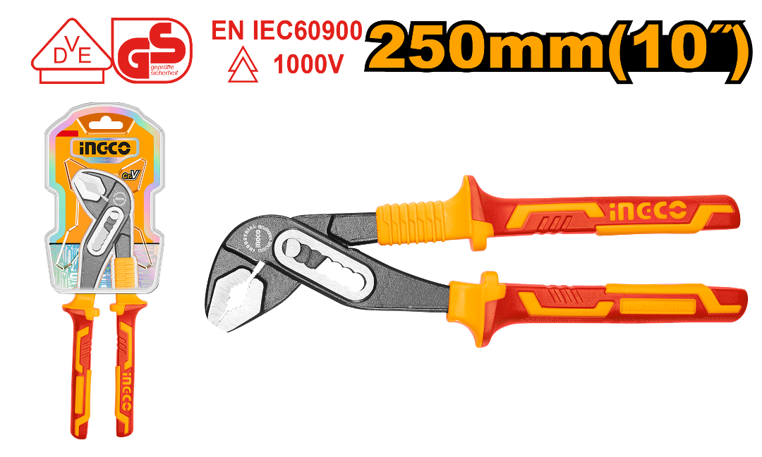 PINZA PICO DE LORO CREM DOBLE INSULATED- INGCO HIPP28250
