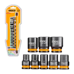 BOCALLAVES DE IMPACTO HEXAG 3/8" X 14PCS - INGCO HKISSD38104