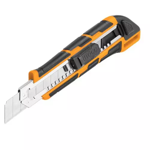 CUTTER PLASTICO 18MM 6,5` /167MM-INGCO HKNS28035 - Imagen 2