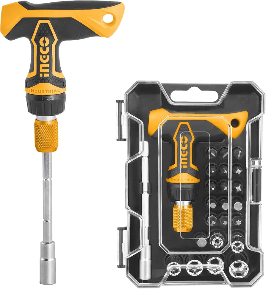 SET X24 LLAVES T CRIQUE C/TUBOS + PUNTAS INGCO HKSDB0188