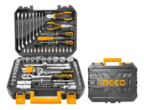 CAJA HERRAMIENTAS X100 PCS MALETIN-INGCO HKTHP21001