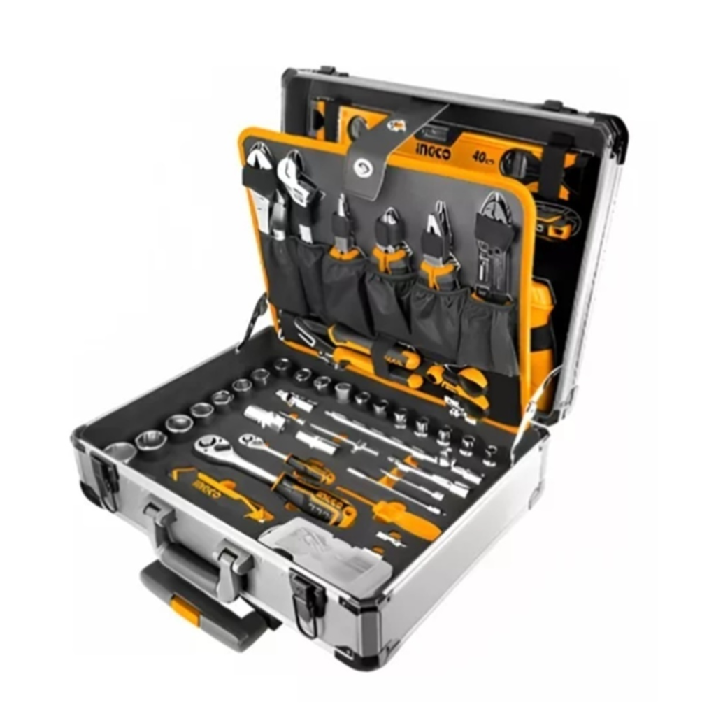 CAJA HERRAMIENTAS X 146 PCS-MALETIN CARRITO-INGCO HKTHP21471