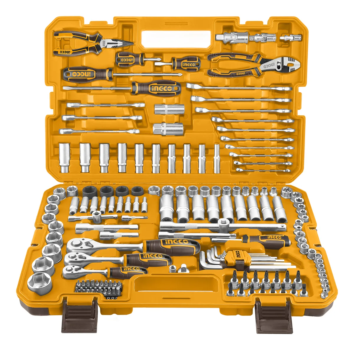 CAJA HERRAMIENTAS X 156PCS MALETIN-INGCO HKTHP21561