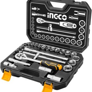 LLAVES Y BOCALLAVES MILIMETRICAS 1/2" X 25PCS-INGCO HKTS12251