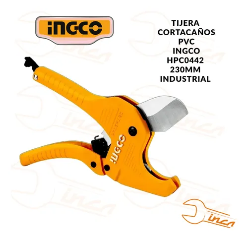 TIJERA CORTACAÑOS DE PVC 225MM-INGCO HPC0442