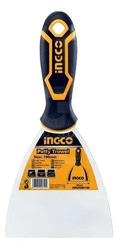 ESPATULA 4` /100MM INOXIDABLE-INGCO HPUT08100
