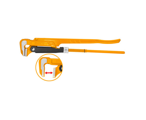 LLAVE PARA CAÑERIA TIPO SUECA APERT 67MM-INGCO HPW04021 - Imagen 2