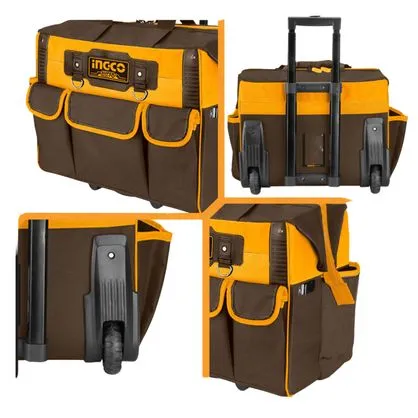 BOLSO RIGIDO CARRITO 5 BOLSILLOS 20''-INGCO HRRTB2015 - Imagen 2