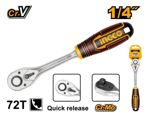 LLAVE CRIQUE 1/4` - 158MM INDUSTRIAL HRTH0814 - Imagen 2