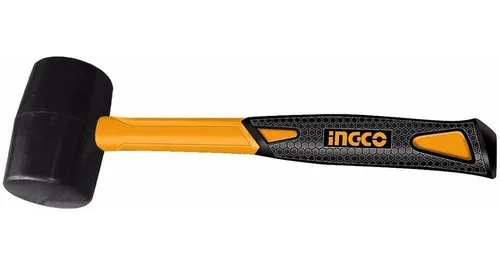 MAZA DE GOMA 16OZ /450GR CABO FIBRA DE VIDRIO 31CM HRUH8216