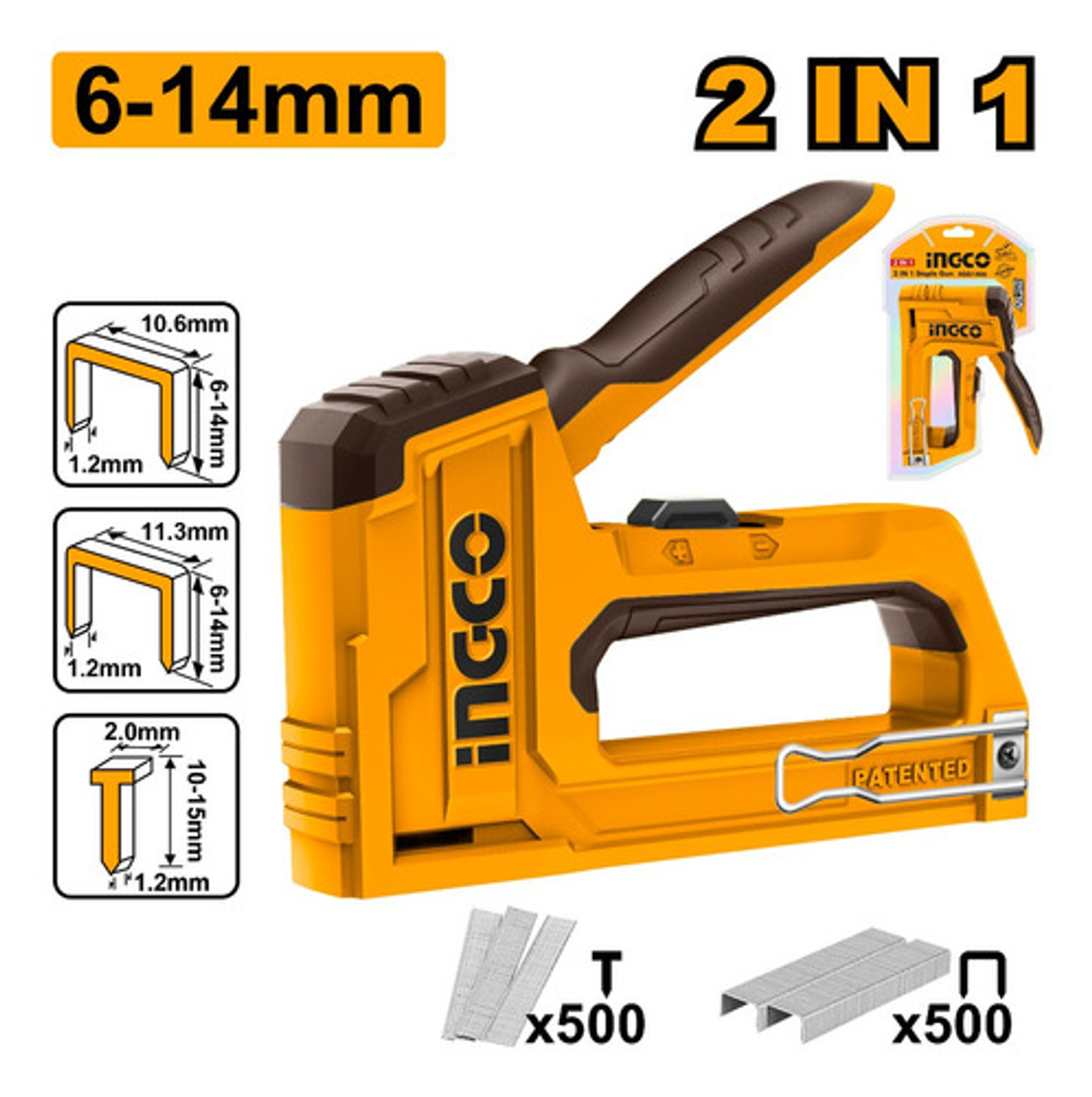 ENGRAMPADORA 2 EN 1 1.2 X11.3 X6-14MM INDUSTRIAL HSG1406