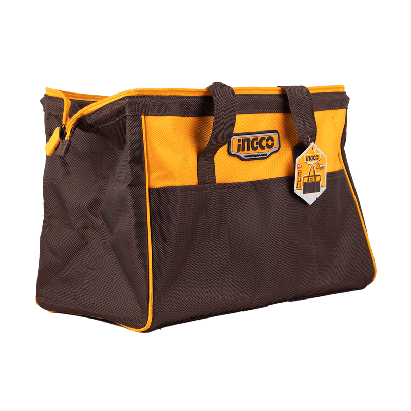 BOLSO DE TELA RIGIDO 6 BOLSILLOS 16''-INGCO HTBG281628 - Imagen 3