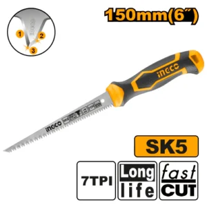 SIERRA DE PARED 6`-150MM DIENTE TRIPLE-INGCO HWBSW68