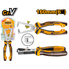 PINZA PELACABLE 6" CRV-INGCO HWSP28160