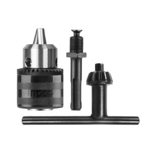 MANDRIL DE 13MM ROSCA 1/2` CON LLAVE+ ADAPT-INGCO KC1301.1