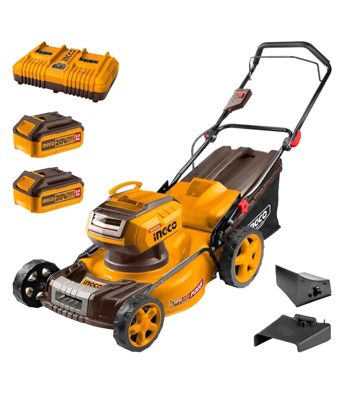 CORTADORA DE CESPED 18'' / 460MM 40V C/KIT-INGCO LMLI20186-4 - Imagen 2