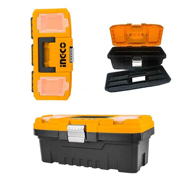 CAJA PLASTICA CON CIERRE METALICO 14''-INGCO PBX1402 - Imagen 2