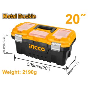 CAJA PLASTICA CON CIERRE METALICO 20''-INGCO PBX2002