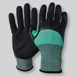 GUANTE ANTICORTE HPPE DOBLE BAÑO NITRILO T9-EMTOP PN-GN16T9