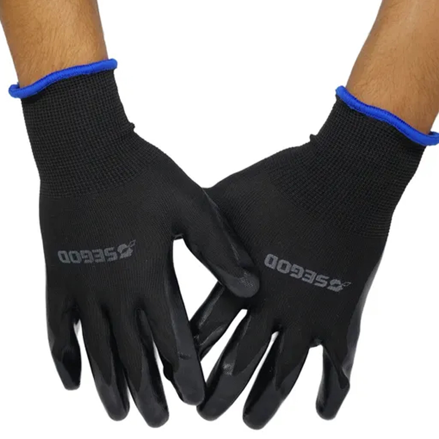 GUANTE POLIESTER BAÑO NITRILO-EMTOP PN-GN17