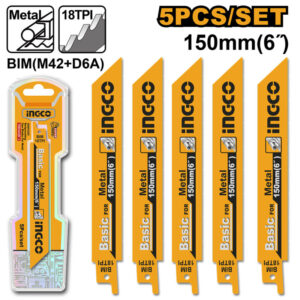 HOJAS P/ SIERRA SABLE X 2 PCS 18TPI METAL INGCO RSB922EF