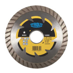 DISCO DIAMANTADO 114X22 TURBO BASIC TYB-T115