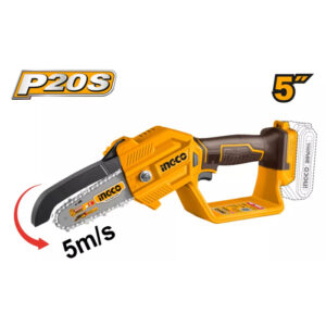 MOTOSIERRA MINI 5'' 20V-125MM C/KIT- INGCO CGSLI20581-4