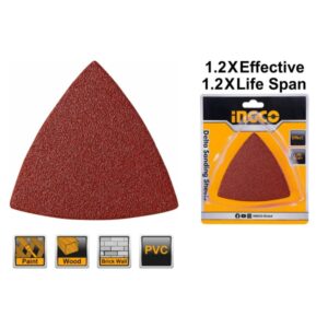 LIJA TRIANGULAR SET X20 GRANO SURTIDO-INGCO AKTS080201