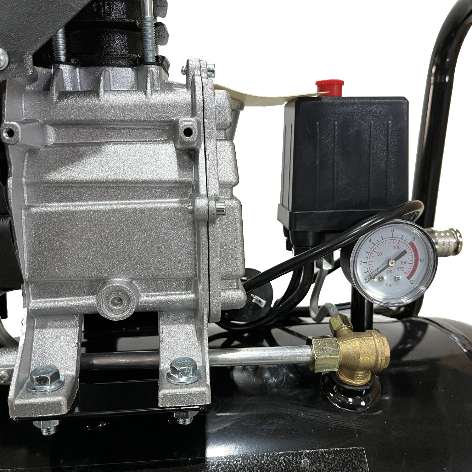 COMPRESOR 40L 2 HP-BRABER BB-COMP40 - Imagen 2