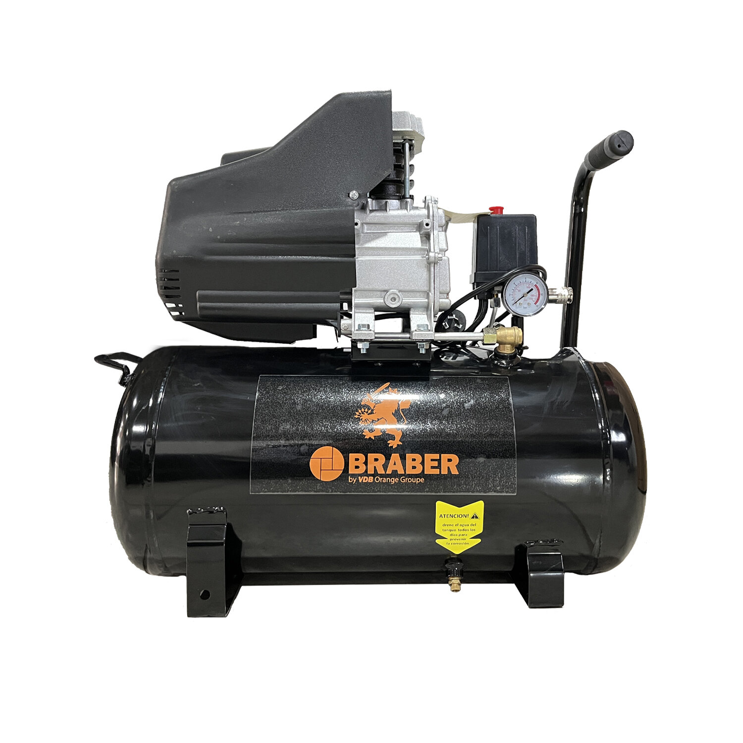 COMPRESOR 40L 2 HP-BRABER BB-COMP40