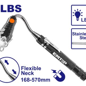 RECOLECTOR MAGNETICO FLEX LED 570MM 1.8KG-EMTOP EMME3604