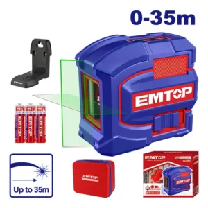 NIVEL LASER VERDE IMANT 2 LINEAS 35MT -INGCO ESLE21601