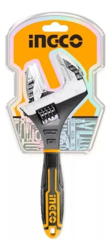 LLAVE FRANCESA AJUSTABLE 2 EN 1 0-25MM 10`-INGCO HADWG0810