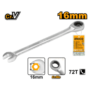 LLAVE CRIQUE COMBINADA 16MM INDUSTRIAL HCSPAR161