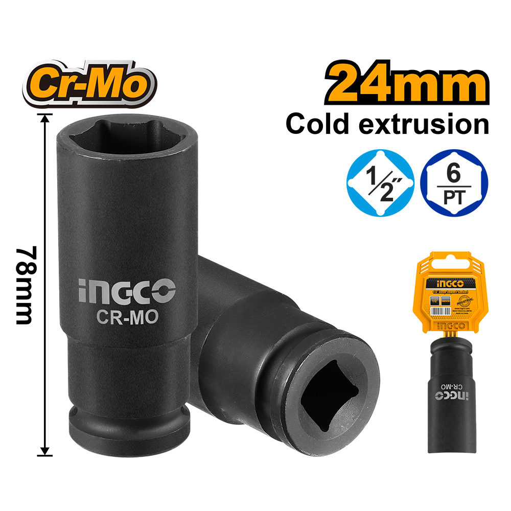 TUBOS DE IMP ENC 1/2' 24MM -INGCO HDIS12241L