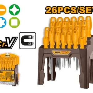 DESTORNILLADOR X 26PCS - INGCO HKSD2658