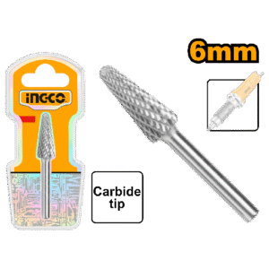 FRESA ROTATIVA TUNGSTENO CONICA 6MM- INGCO HRRC0603