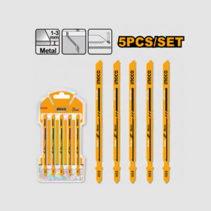 HOJAS P/ SIERRA CALADORA 5 PCS 21 TPI METAL INGCO JBT318A