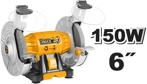 AMOLADORA BANCO 6" 150W-INGCO BRG61502-4