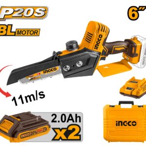 MOTOSIERRA MINI 6''/150MM 20V BL CON KIT - INGCO CGSLI20686-4