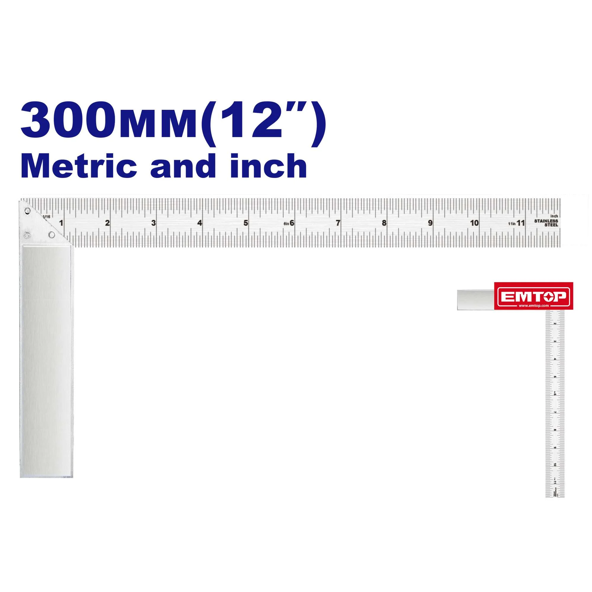 ESCUADRA BASE ALUMINIO 300MM EMTOP EMSR2930