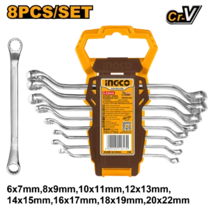 LLAVES COMB ESTRIAD ACODAD 8 PCS 6-22MM- INGCO HKSPA3088