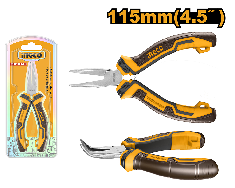 PINZA MINIPUNTA CURVA - INGCO HMBNP08115