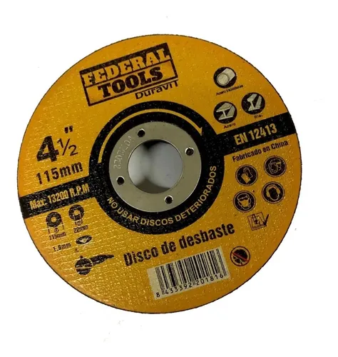DISCO DESBASTE 4" FED TOOLS