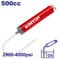 BOMBA DE SUCCION 500CC METAL 4000 PSI-EMTOP EMGG3550